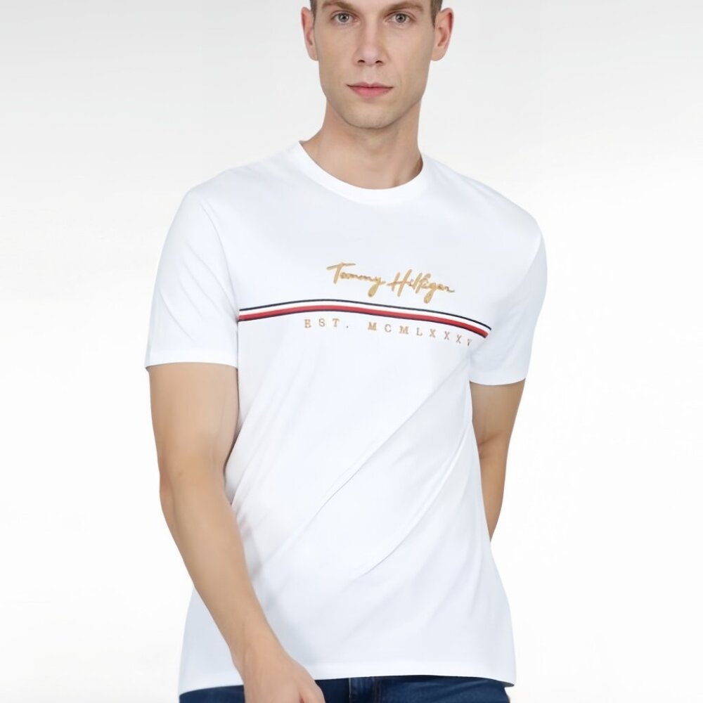 XS S M L XL XXL Tommy Hilfiger 78J4581 110 Tee T shirt NWT